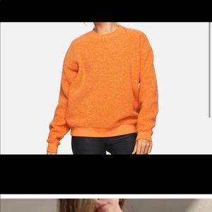 Outdoor voices orange fleece